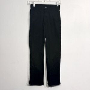 Chaps | Boys Black Casual Uniform Dress Pants Size 12 Slim